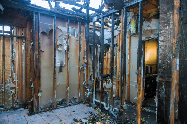 Professional Fire Damage Removal technician working in Waterford, VA